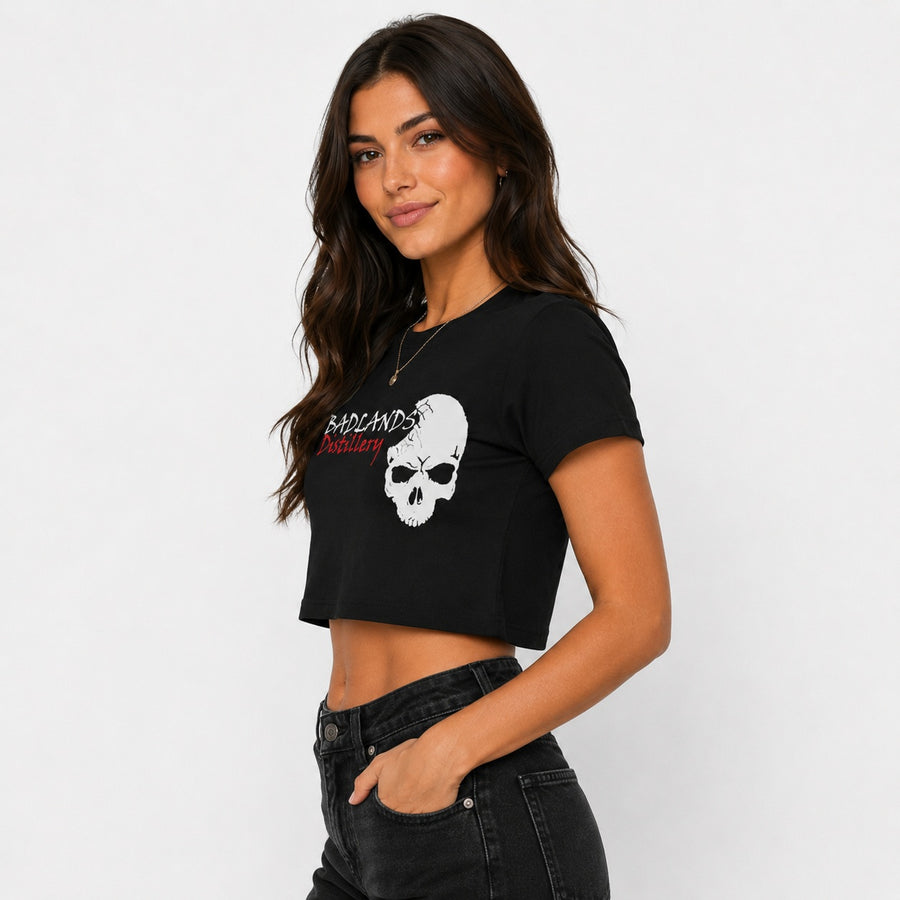 Badlands Distillery | Women’s Performance Crop T-Shirt image 1
