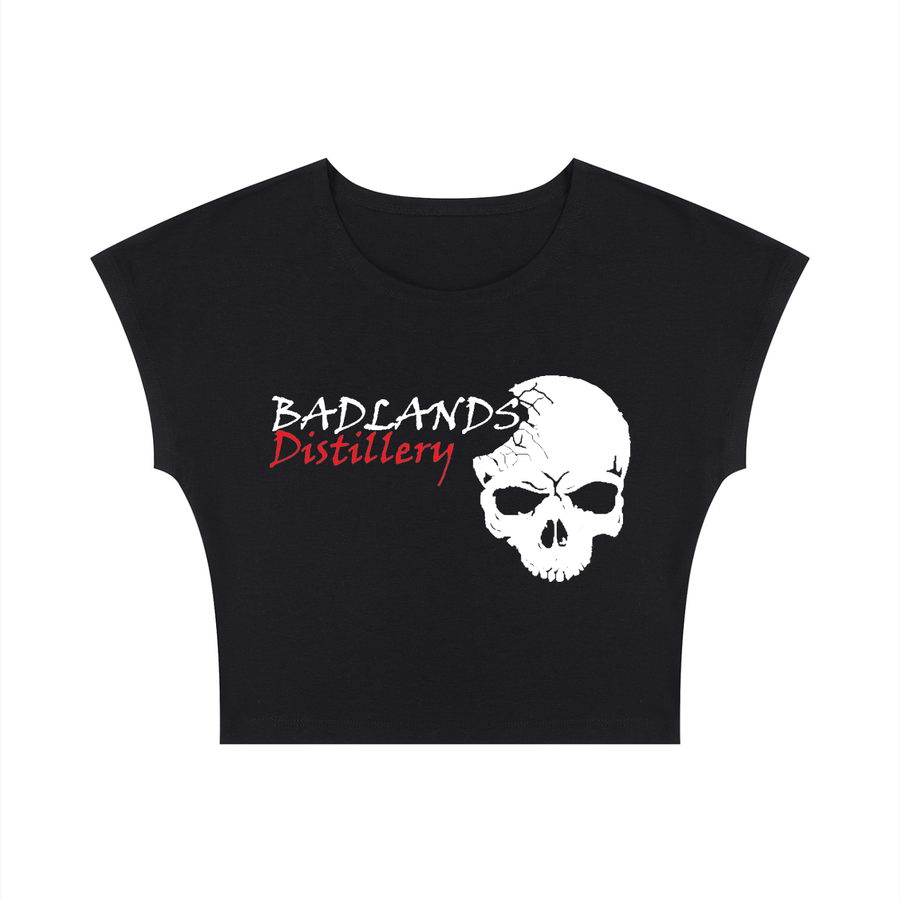 Badlands Distillery Women's Crop T-Shirt