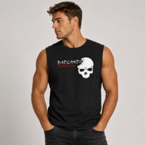 Badlands Distillery | Men's Sleeveless Cotton Tank Top